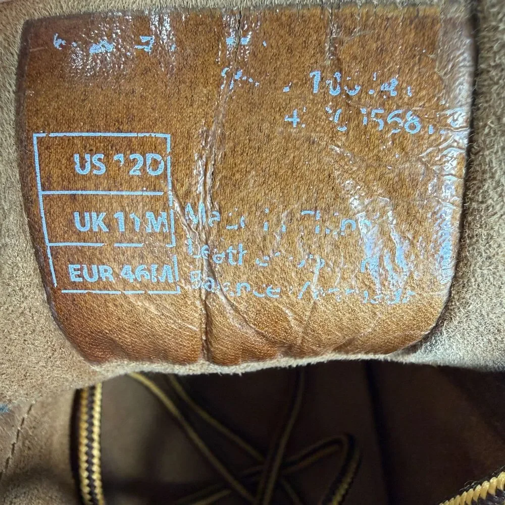 Ariat Men's Brown Lookout Boots - Earth / Stone Suede Size 12 D